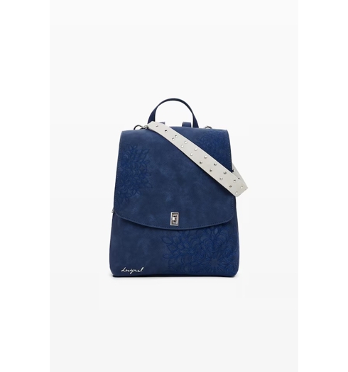 Dámský batůžek DESIGUAL 25WAKP34 5031 BACK SIERRA SUMYMINISTRGHT BLUE 5031 BLUE - DESIGUAL - 25WAKP34 5031 BACK SIERRA SUMYMINISTRGHT BLUE