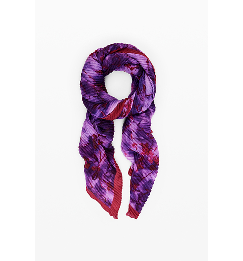 Dámský šátek DESIGUAL ALINA Fialová - DESIGUAL - 25WAWA19 3028 FOU ALINA