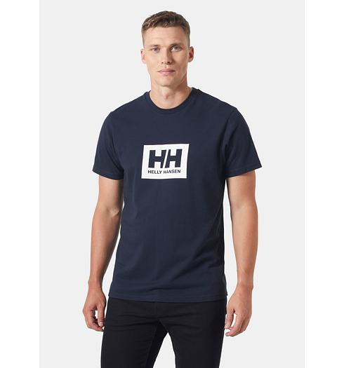 Pánské triko HELLY HANSEN HH BOX T 2.0 Modrá - Helly Hansen - 54597 597 HH BOX T 2.0