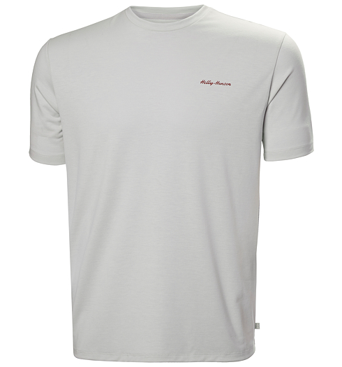 Pánské triko HELLY HANSEN SKOG GRAPHIC T-SHIRT Šedá - Helly Hansen - 63082 853 SKOG GRAPHIC T-SHIRT