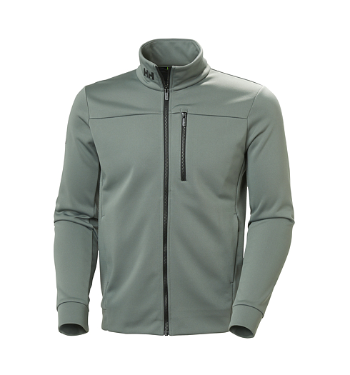 Pánská mikina HELLY HANSEN 30229 485 CREW FLEECE JACKET 485 GREY CACTUS - Helly Hansen - 30229 485 CREW FLEECE JACKET