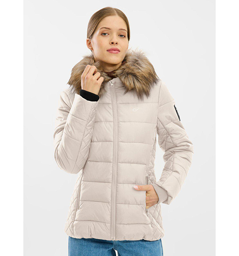 Dámská zimní bunda FIVE SEASONS VEGA JKT Béžová - Five seasons - 20777 140 VEGA JKT W