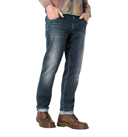 Pánské jeans TIMEZONE JackTZ Regular Modrá - Timezone - 27-10081-00-3770 3130 JackTZ Regular