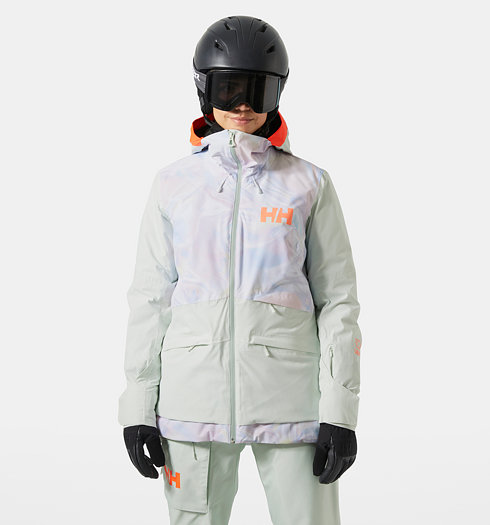 Dámská zimní bunda HELLY HANSEN W POWCHASER 2.0 JACKET Bílá - Helly Hansen - 65923 687 W POWCHASER 2.0 JACKET