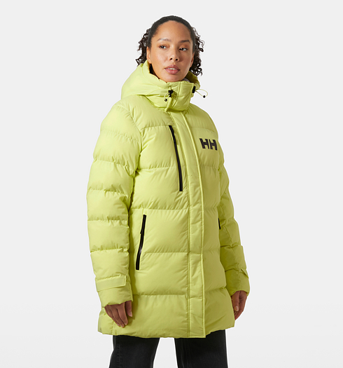 Dámský zimní kabát HELLY HANSEN W ADORE PUFFY PARKA Žlutá - Helly Hansen - 53205 379 W ADORE PUFFY PARKA