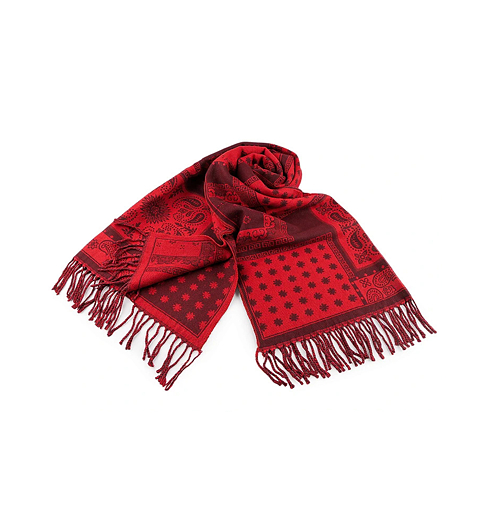 Šála-pléd KERBO Šála-pléd Červená - KERBO - Šála-pléd 0672 19 65x180cm