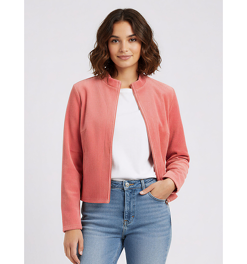 Dámská mikina Blutsgeschwister Růžová - Blutsgeschwister - 001253-040 02094 Jolly Zip up