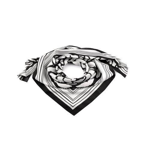 KERBO Šátek Bílá - KERBO - Šátek 0992 1 saténový 90x90