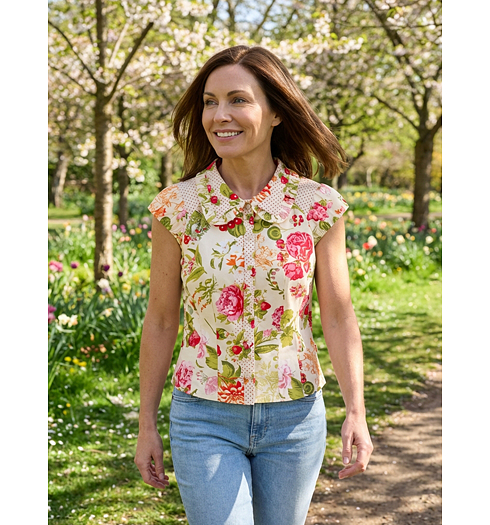 Dámská halenka Blutsgeschwister Que sera, sera Béžová - Blutsgeschwister - 001261-102 01988 Que sera, sera