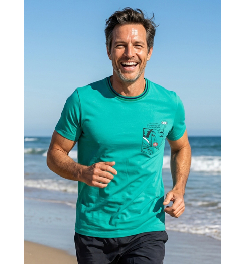 Pánské triko RAGMAN 368781 378 Roundneck pocket Comic 378 - Ragman - 368781 378 Roundneck pocket Comic