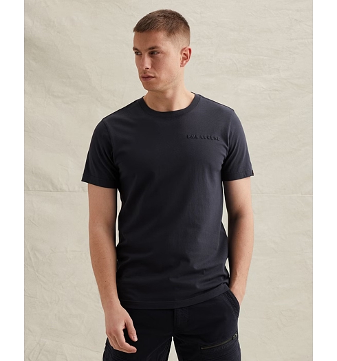 Pánské triko PME LEGEND R-neck play Modrá - PME LEGEND - PTSS2602552 5116 Short sleeve r-neck play jersey back patch