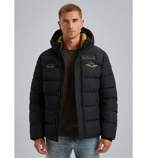 Pánská zimní bunda PME LEGEND SNOWBURST BADGES jacket Modrá - PME LEGEND - PJA2509129 5281 SNOWBURST BADGES jacket