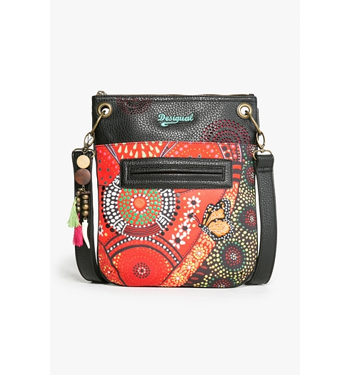 Dámská kabelka DESIGUAL BANDOLERA LLUKA 3074 ROJISIMO - DESIGUAL - 67X50E4 3074 BOLS BANDOLERA LLUKA