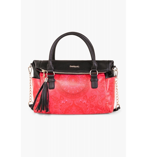 Dámská kabelka DESIGUAL BOLS_ VALKIRIA LOVERTY 3000 CARMIN - DESIGUAL - 71X9EP1 3000 BOLS_ VALKIRIA LOVERTY