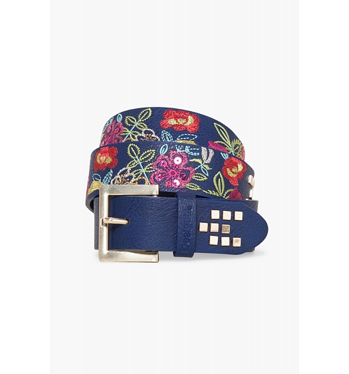 Dámský pásek DESIGUAL BASIC WOW 5001 MARINO - DESIGUAL - 73R9EM2 5001 CINT_BASIC WOW