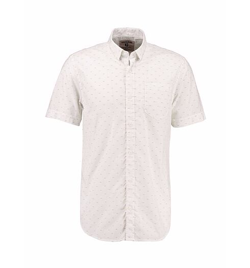 Pánská košile GARCIA men`s shirt ss 50 white - GARCIA - C71040 50 men`s shirt ss