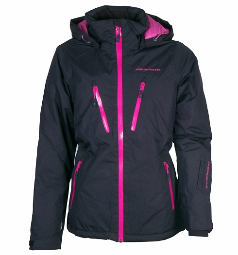 Dámská zimní bunda FIVE SEASONS TERRI 500 BLACK - Five seasons - 21153 500 TERRI JACKET