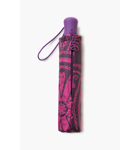 Dámský deštník DESIGUAL MANDALA 3002 FUCSIA - DESIGUAL - 17WAOF53 3002 UMBRELLA MANDALA