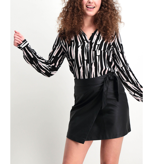 Košile dlouhý rukáv GARCIA LIMA 60 black - GARCIA - N80237 60 ladies shirt ls
