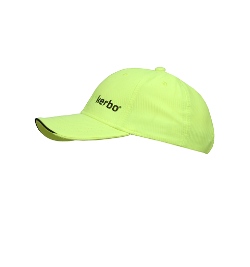 Čepice s kšiltem KERBO SPORT KŠILT 124 svítivá žlutozelená - KERBO - ČEPICE SPORT SANDW. 124/020