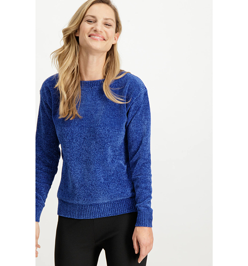Dámský svetr GARCIA Pullover 3091 snorkel blue - GARCIA - U80050 3091 Ladies pullover