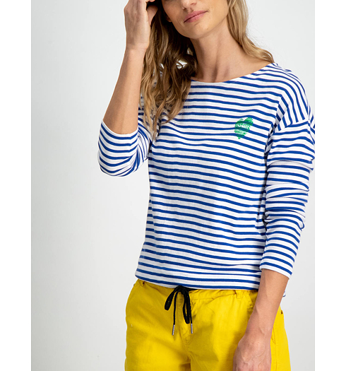 Dámské triko GARCIA T-SHIRT 2868-classic blue - GARCIA - GS900104 2868 ladies T-shirt