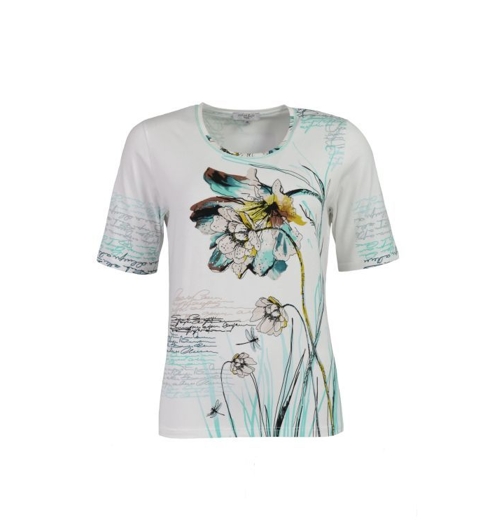 Dámské tričko HAJO D Shirt 605 lagune - HAJO - 18591 605 D Shirt
