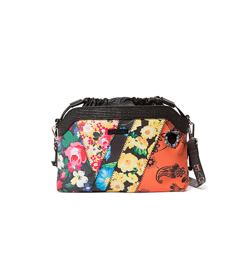 Dámská kabelka DESIGUAL GIPSY FUJI 2000 NEGRO - DESIGUAL - 19SAXP88 2000 BOLS_GIPSY FUJI