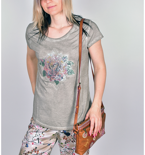 Dámské triko MISMASH T-SHIRT 39 BEIGE -  - S1914634 T-Shirt