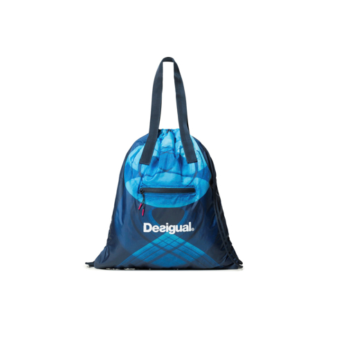 Dámský batůžek DESIGUAL 19WQXW03 5004 GYMSACK 5004 CELESTE - DESIGUAL - 19WQXW03 5004 GYMSACK