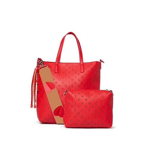 Dámská kabelka DESIGUAL BOLS_NURS NERIMA 3030 RED EARTH - DESIGUAL - 20SAXP99 3030 BOLS_NURS NERIMA