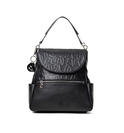 Dámský batůžek DESIGUAL KAILA NEW POSITANO 2000 BLACK - DESIGUAL - 20WAKP44 2000 BACK_KAILA NEW POSITANO