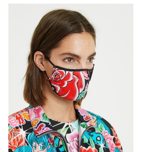 Dámské roušky DESIGUAL ESCOTE 2000 - DESIGUAL - 20WAOA06 2000 MASK ESCOTE