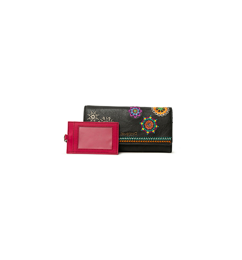 Dámská peněženka DESIGUAL CARLINA MARIONA 6044 MARRON OSCURO - DESIGUAL - 21SAYP57 6044 MONE_CARLINA MARIONA