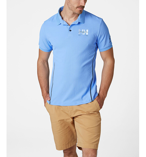 Pánská polokošile HELLY HANSEN HP RACING POLO 608 COAST BLUE - Helly Hansen - 34172 608 HP RACING POLO
