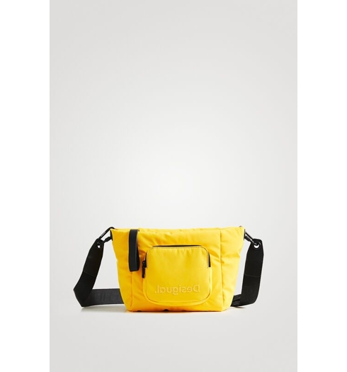 Dámská kabelka DESIGUAL LOGGING AMBER 8018 AMARILLO - DESIGUAL - 21WAXA39 8018 BOLS_LOGGING AMBER