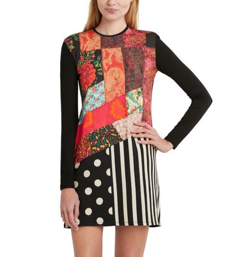 Dámské šaty DESIGUAL YBORE 2000 - DESIGUAL - 21WWVK83 2000 VEST YBORE