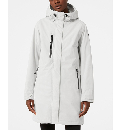 Dámský zimní kabát HELLY HANSEN W ADORE 823 nimbus cloud - Helly Hansen - 53655 823 W ADORE INS RAIN COAT