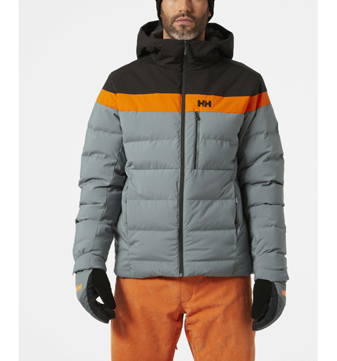 Pánská zimní bunda HELLY HANSEN 65781 591 BOSSANOVA PUFFY JACKET 591 TROOPER - Helly Hansen - 65781 591 BOSSANOVA PUFFY JACKET
