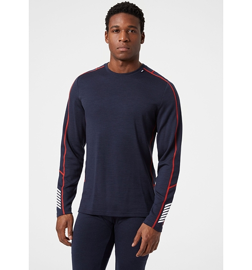 Funkční prádlo HELLY HANSEN LIFA MERINO LIGHTWEIGHT CREW 598 NAVY - Helly Hansen - 49370 598 LIFA MERINO LIGHTWEIGHT CREW
