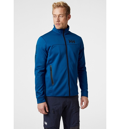 Pánská mikina HELLY HANSEN HP FLEECE JACKET 606 DEEP FJORD - Helly Hansen - 34043 606 HP FLEECE JACKET