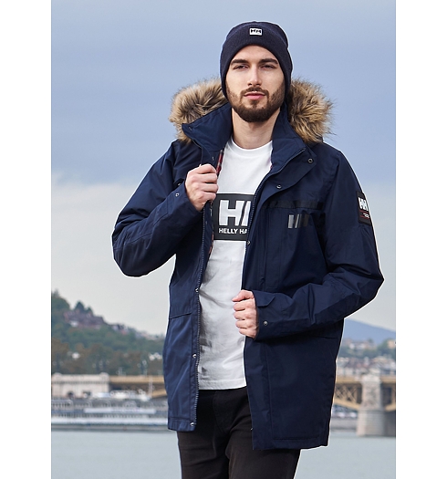 Pánská zimní bunda HELLY HANSEN COASTAL parka 597 NAVY - Helly Hansen - 54408 597 COASTAL 2 PARKA