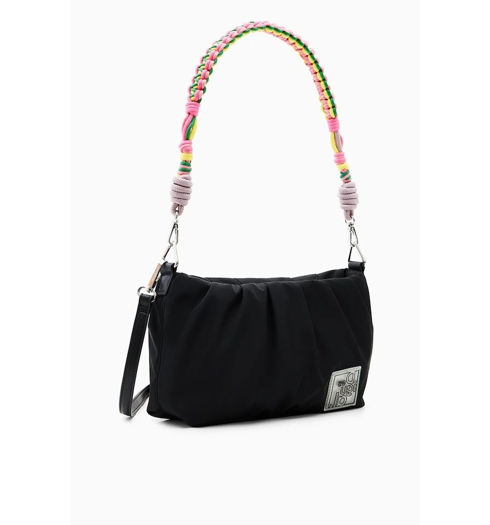 Dámská kabelka DESIGUAL LOLOS OTTERLO PLEATS 2000 BLACK - DESIGUAL - 23SAXY16 2000 BAG LOLOS OTTERLO PLEATS