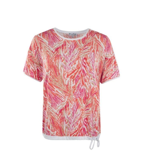 Dámské tričko HAJO D Shirt RH 354 melone - HAJO - 19540 354 D Shirt RH 1/2 Blousonform