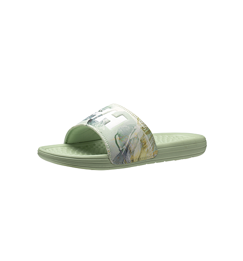 Dámská letní obuv HELLY HANSEN W H/H SLIDE 419 MINT / ESRA PRINT - Helly Hansen - 11715 419 W H/H SLIDE