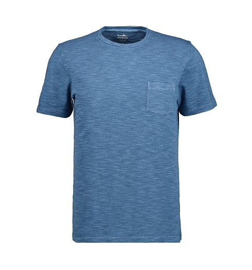 Pánské triko RAGMAN T-Shirt 716  BLAU - Ragman - 3426280 716 T-Shirt striped