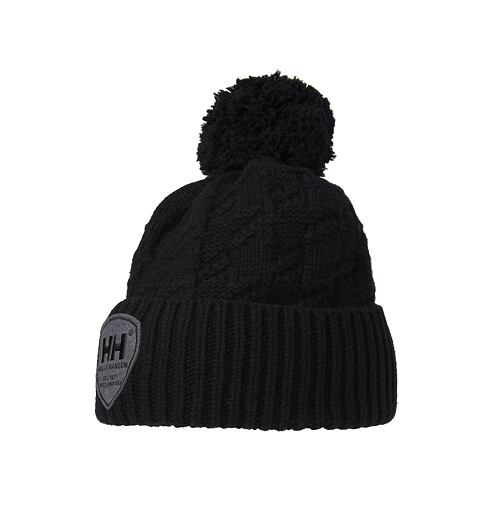 Dámská čepice HELLY HANSEN W HOD BEANIE 2.0 990 BLACK - Helly Hansen - 65943 990 W HOD BEANIE 2.0