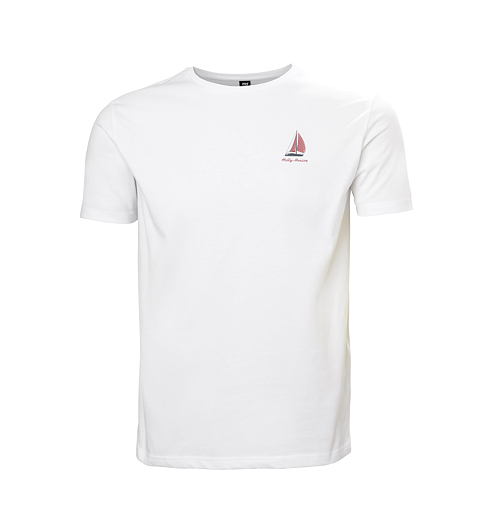 Pánské triko HELLY HANSEN 54601 1 SHORELINE T-SHIRT 3.0 001 WHITE - Helly Hansen - 54601 1 SHORELINE T-SHIRT 3.0
