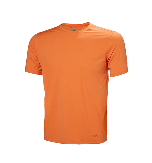 Pánské funkční triko HELLY HANSEN 49573 304 SHINE SOLEN T-SHIRT 304 BONFIRE - Helly Hansen - 49573 304 SHINE SOLEN T-SHIRT