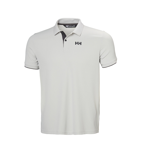 Pánská funkční polokošile HELLY HANSEN OCEAN POLO 2.0 853 GREY FOG - Helly Hansen - 34367 853 OCEAN POLO 2.0